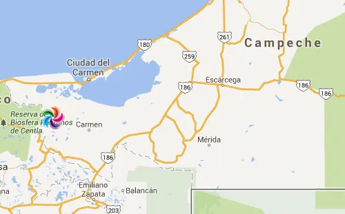 Nota sobre Mapa de Pueblos Mágicos en Campeche