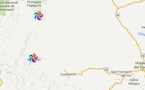 Nota sobre Mapa de Pueblos Mágicos en Chihuahua