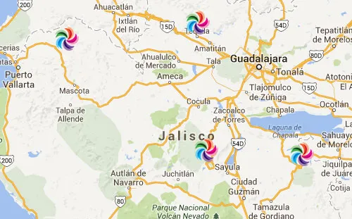 Nota sobre Mapa de Pueblos Mágicos en Jalisco