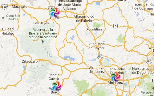 Nota sobre Mapa de Pueblos Mágicos en Nayarit