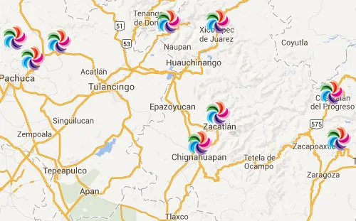 Nota sobre Mapa de Pueblos Mágicos en Queretaro