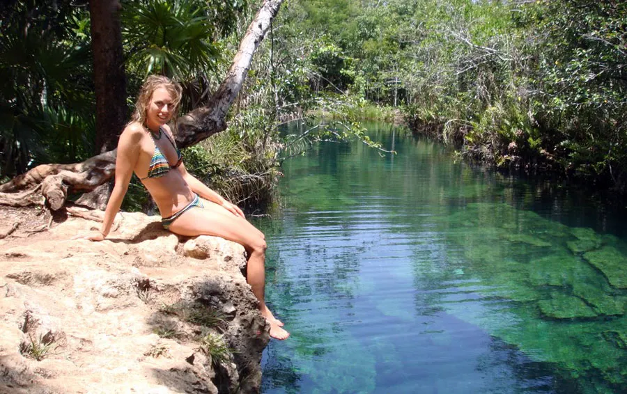 Nota sobre El Cenote Escondido, Quintana Roo