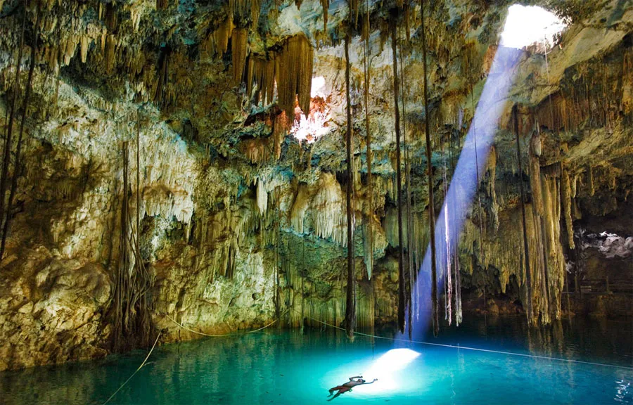 Nota sobre El cenote Kankirixché, Yucatán