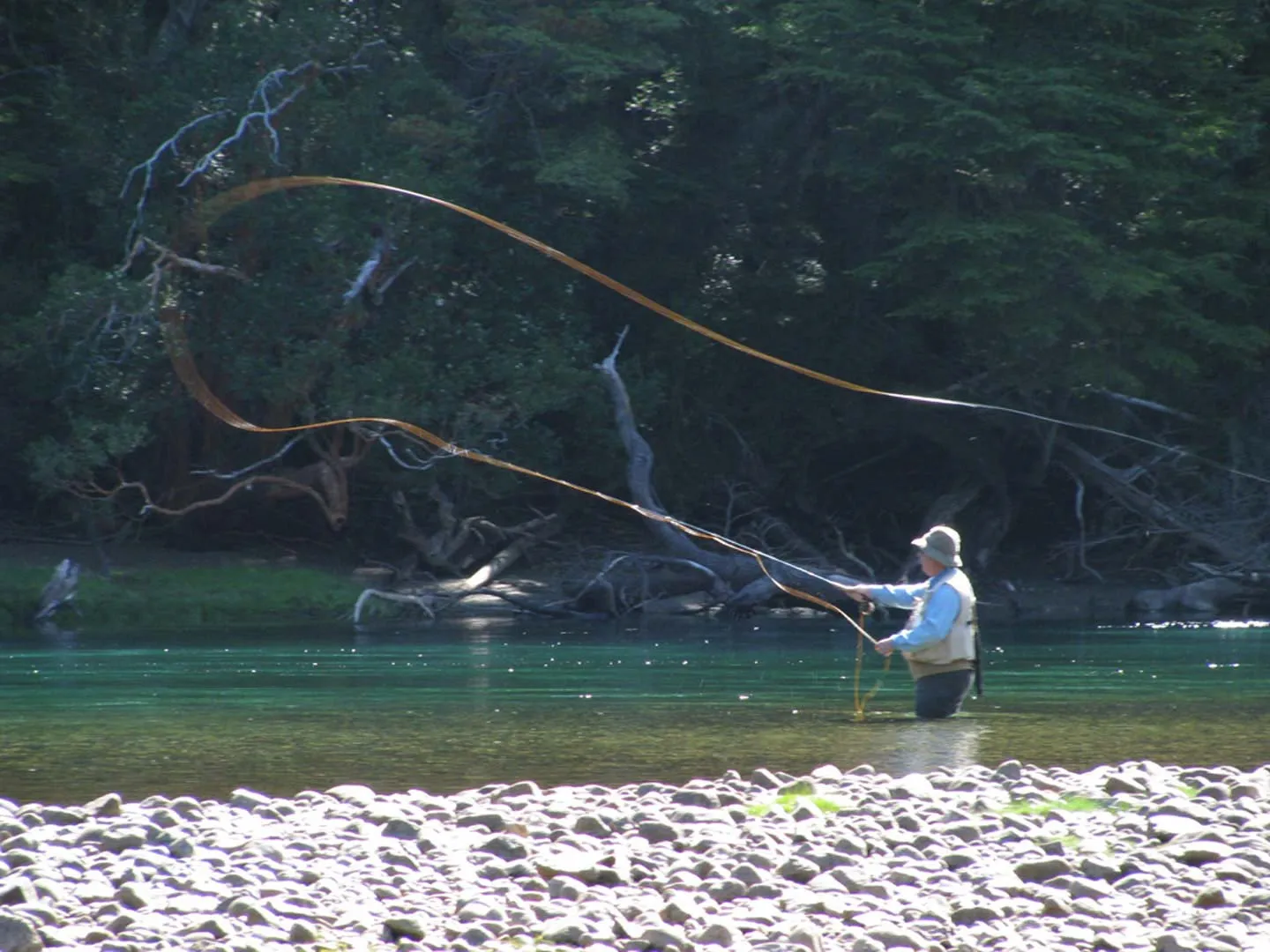 Nota sobre Practica Pesca con mosca en Pueblos de Mexico