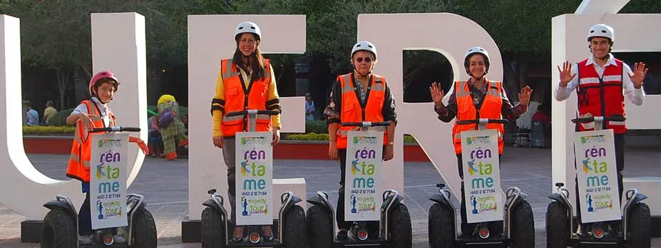 Nota sobre Recorre el Centro de Querétaro en tour con Segway