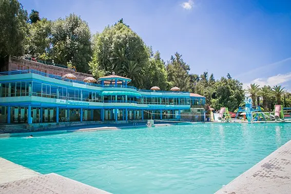 Nota sobre Date un chapuzón en el Balneario Agua Azul, Puebla