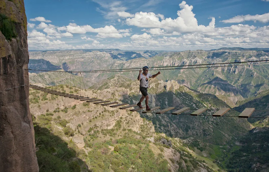 Nota sobre Parque de Aventura, emociones en Barranca del Cobre