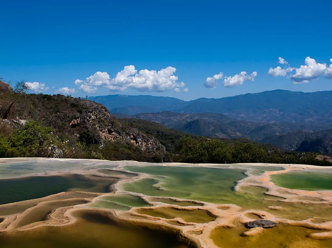 Nota sobre Visita Hierve el Agua, Oaxaca