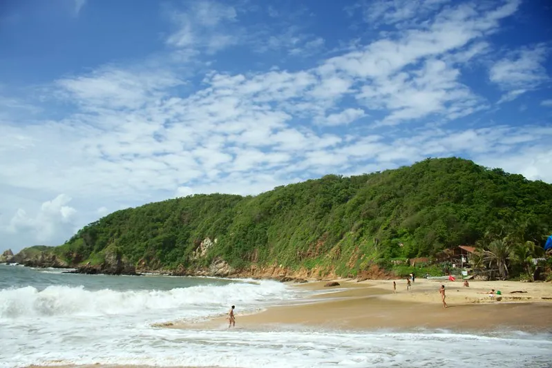 Nota sobre Fin de año en Zipolite, Oaxaca