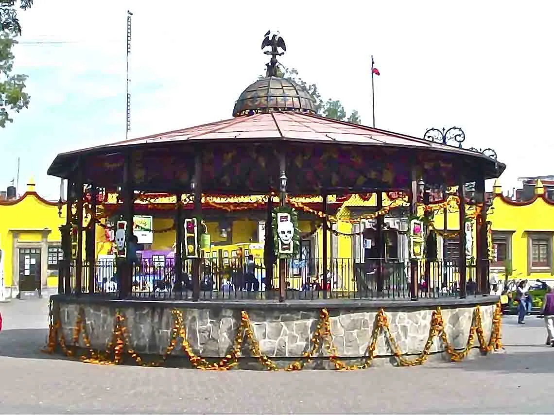 Nota sobre Jardín Hidalgo un gran tesoro de Coyoacán