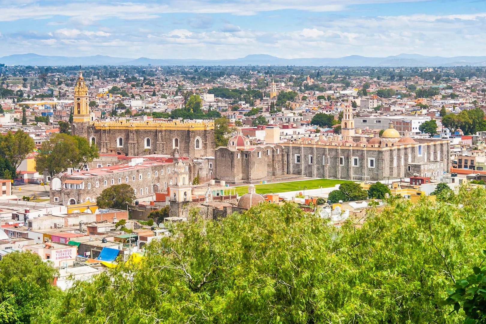 Nota sobre Cholula: agua que cae en el lugar de huída