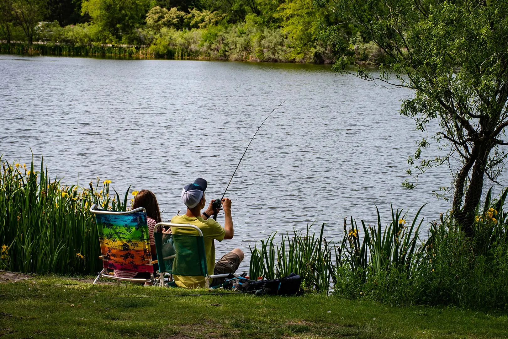 Nota sobre Pescando en familia en Hidalgo