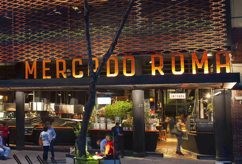 Nota sobre Mercado Roma, un agradable lugar para comer