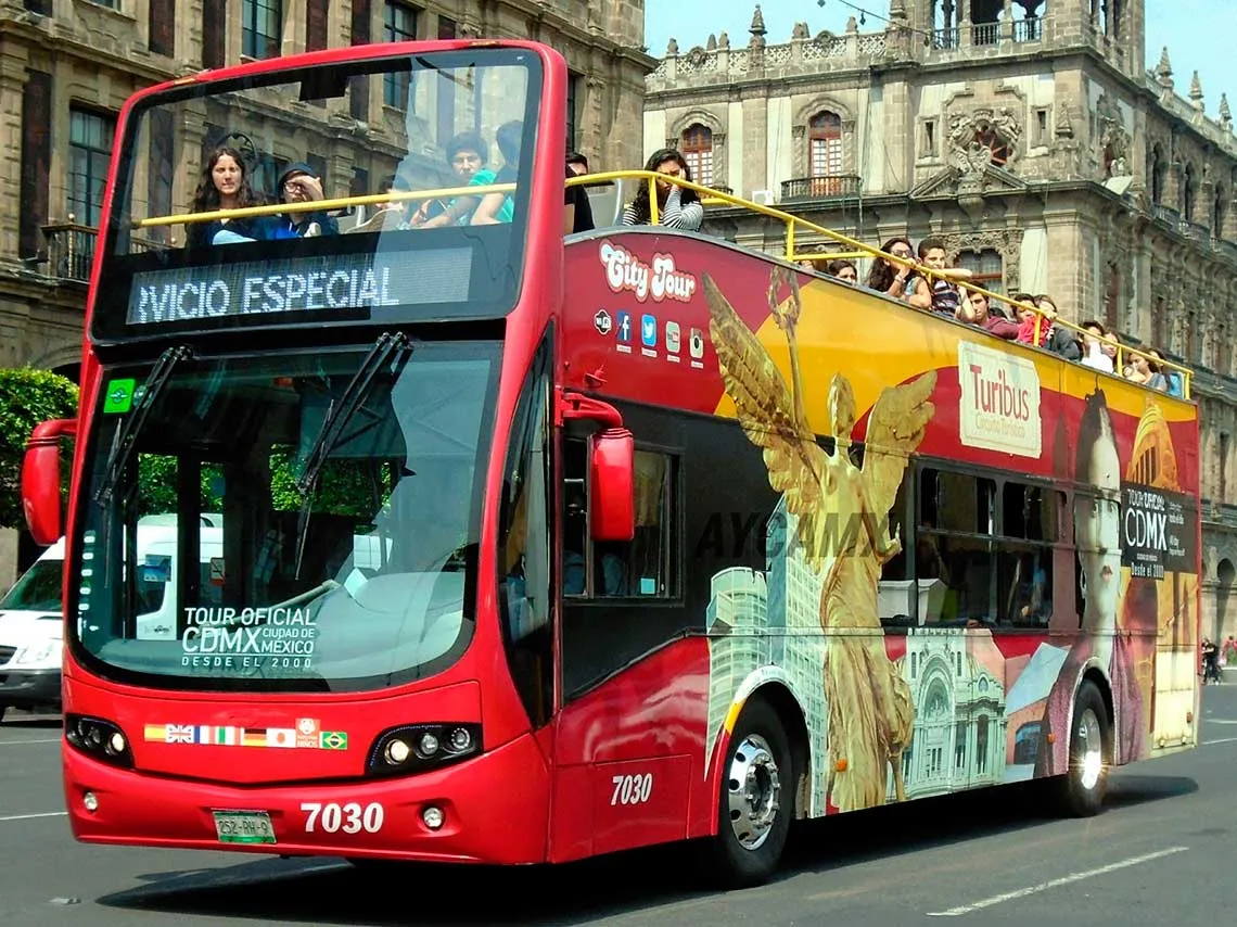 Nota sobre Turibus, una gran opción para el turismo en la CDMX