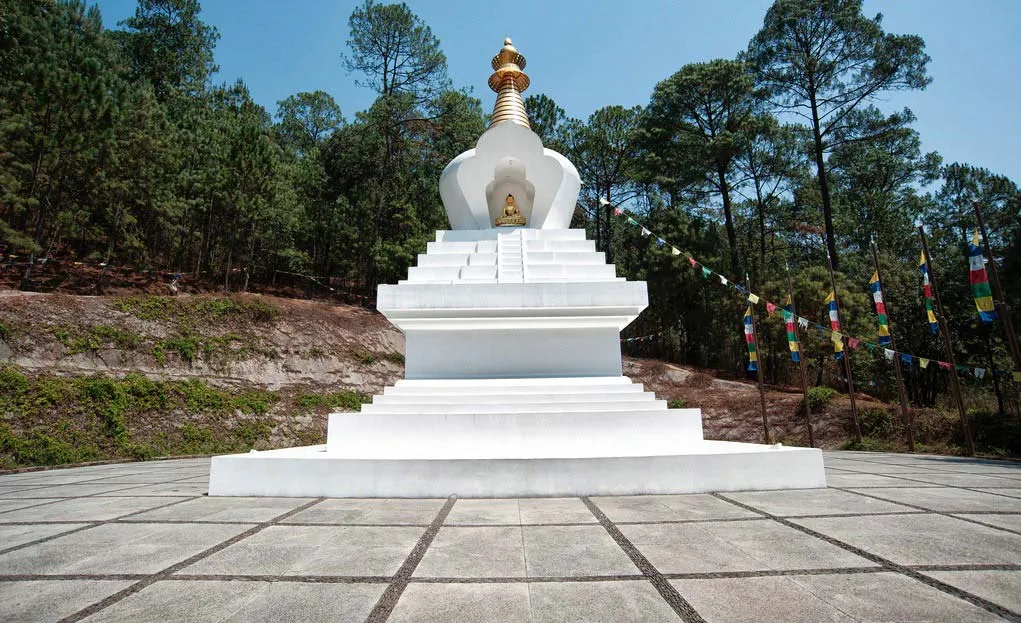 Nota sobre  La gran stupa de la paz mundial en Valle de Bravo