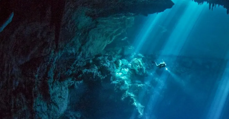 Nota sobre Hallan en cueva de Tulum el sitio arqueológico sumergido más grande del mundo