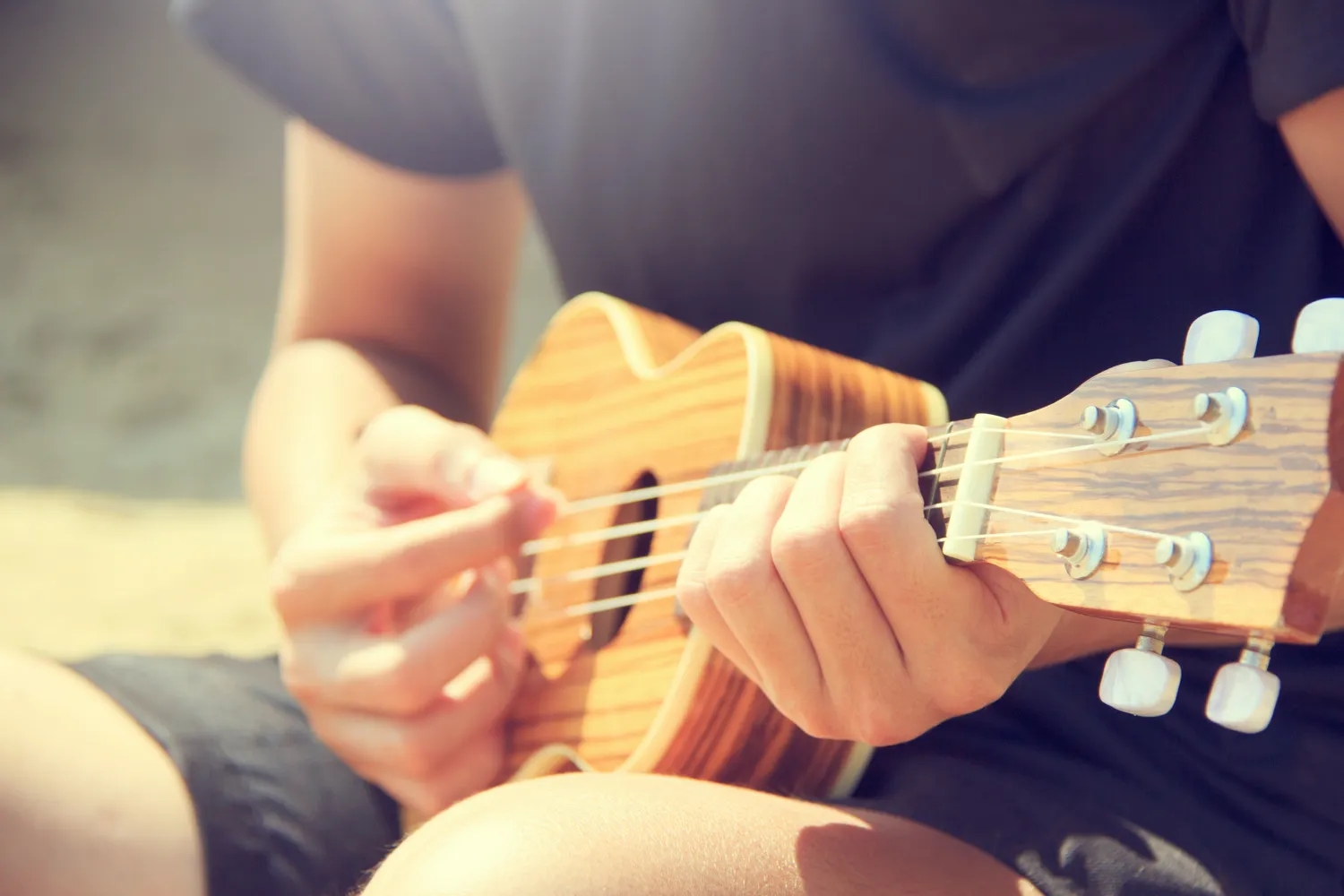 Nota sobre Acompaña un viaje a la playa perfecto con la melodía del Ukelele