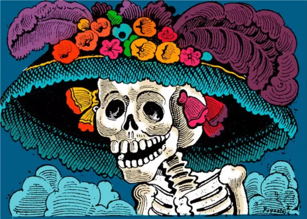 Nota sobre La Catrina, un símbolo mexicano que triunfa en el mundo